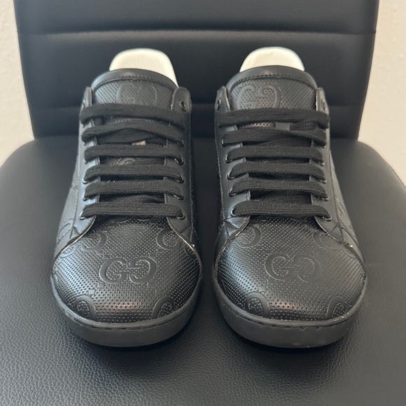 Gucci Ace shoes Black Sneakers - Picture 2 of 9